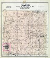 Makee Township, Waukon, Lycurgus, Village Creek, Allamakee County 1886 Version 3
